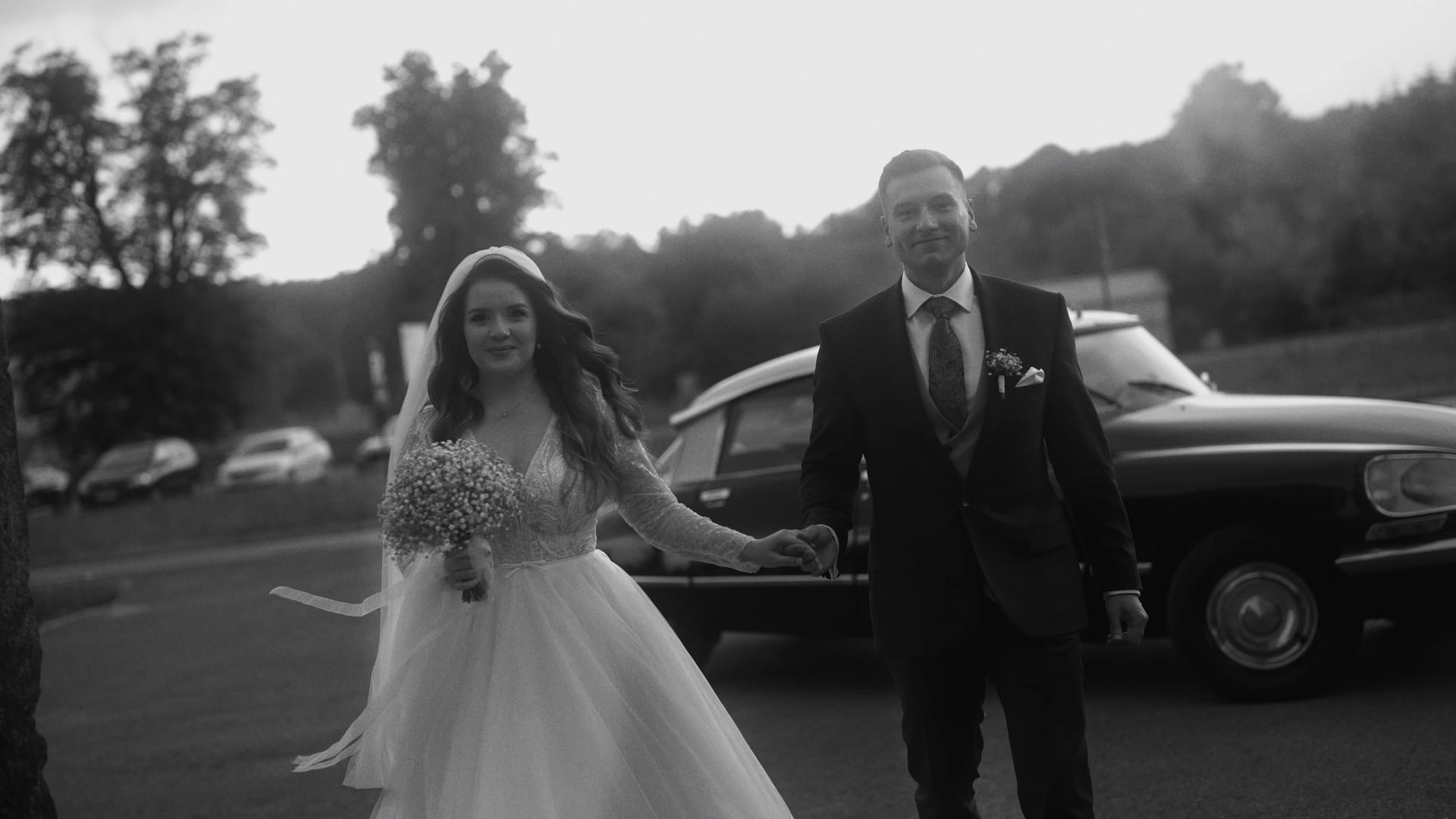 N&P - czarno-biały klip ze ślubu - teledysk w odcieniach szarosci zawada film 0003